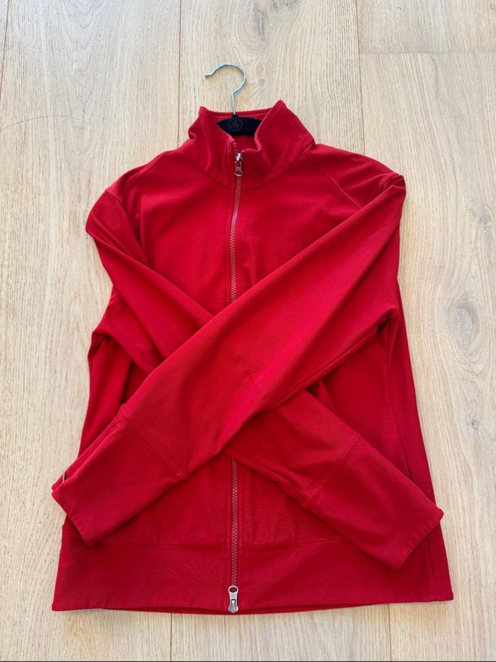 LUCY! Perfect shade of RED! Full-Zip Women's Jacket!